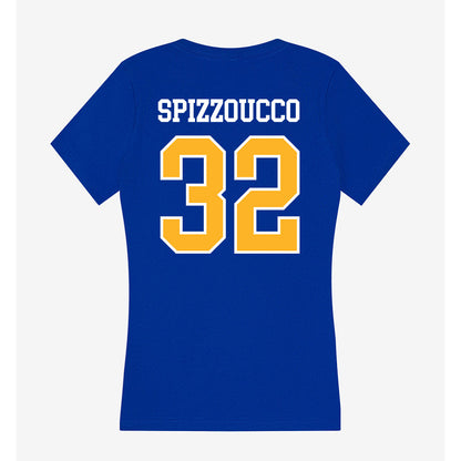 Pittsburgh - NCAA Baseball : Vincent Spizzoucco - Women's V-Neck T-Shirt-1