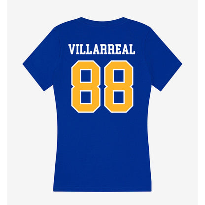 Pittsburgh - NCAA Football : Wyatt Villarreal - Women's V-Neck T-Shirt-1