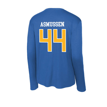 Pittsburgh - NCAA Baseball : Benjamin Asmussen - Activewear Long Sleeve T-Shirt-1