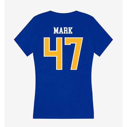 Pittsburgh - NCAA Football : Jaxson Mark - Women's V-Neck T-Shirt-1
