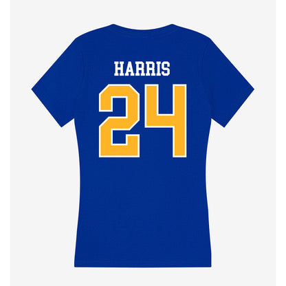 Pittsburgh - NCAA Softball : Payton Harris - Women's V-Neck T-Shirt-1