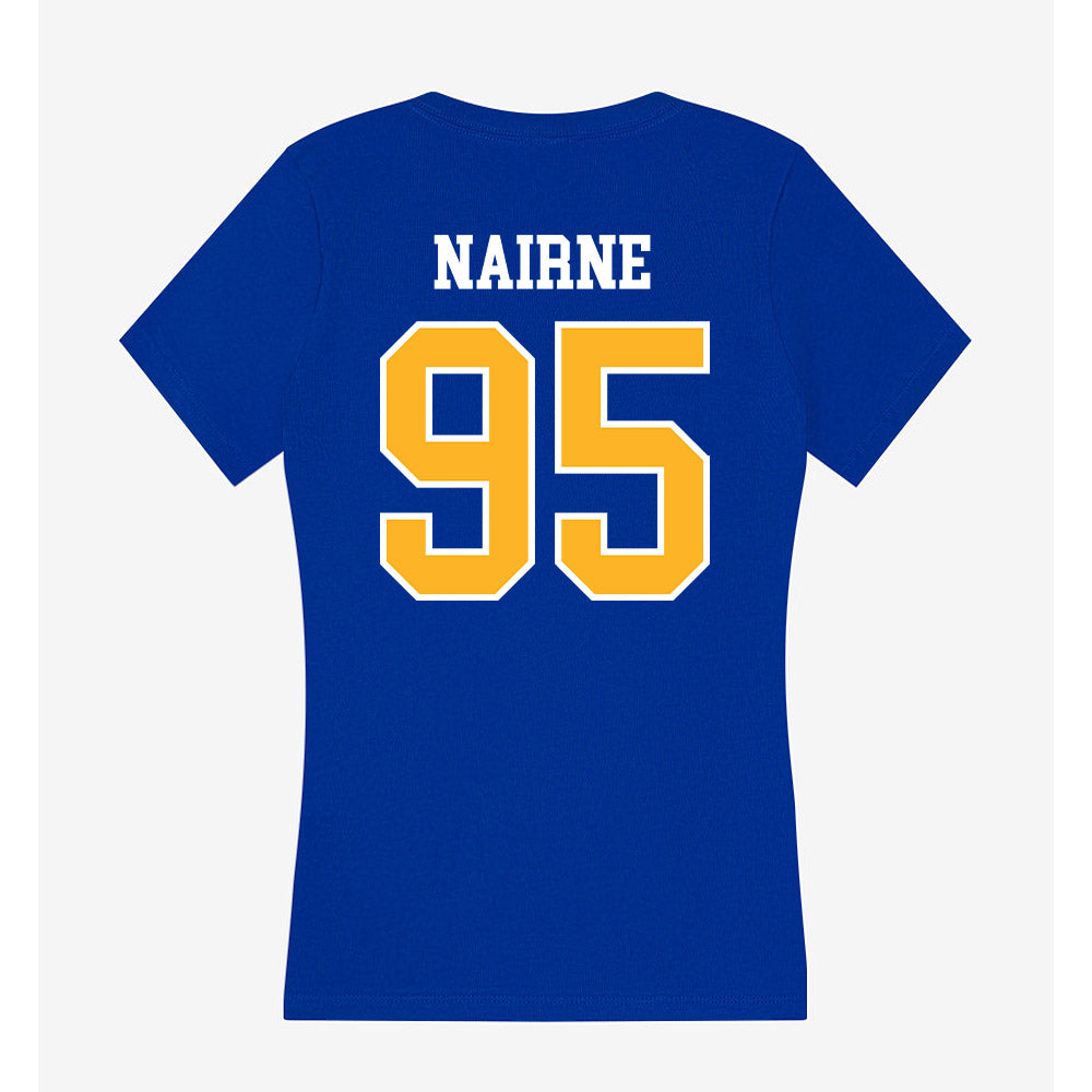 Pittsburgh - NCAA Football : Eliyt Nairne - Women's V-Neck T-Shirt-1