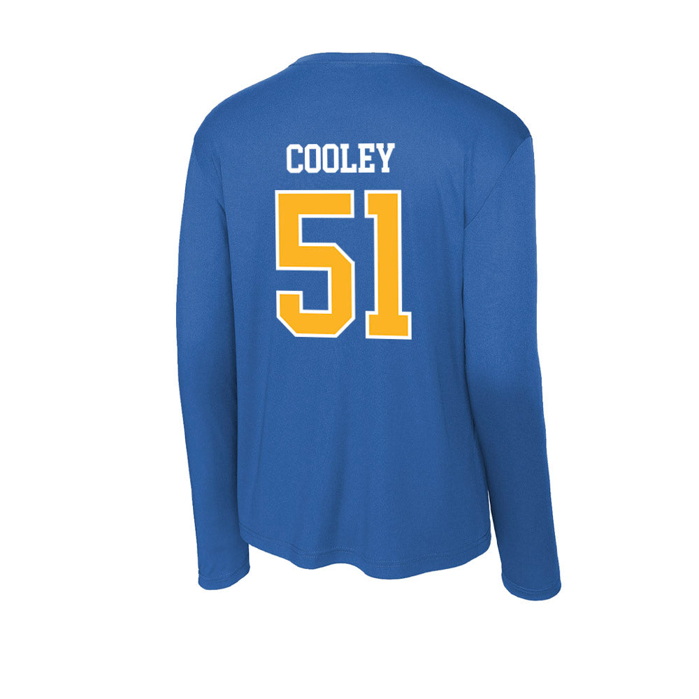 Pittsburgh - NCAA Football : Jiavani Cooley - Activewear Long Sleeve T-Shirt-1