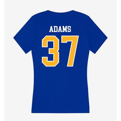 Pittsburgh - NCAA Baseball : JT Adams - Women's V-Neck T-Shirt-1
