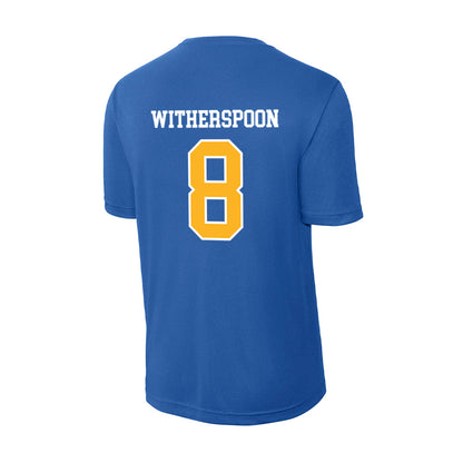 Pittsburgh - NCAA Men's Basketball : Omari Witherspoon - Activewear T-Shirt-1