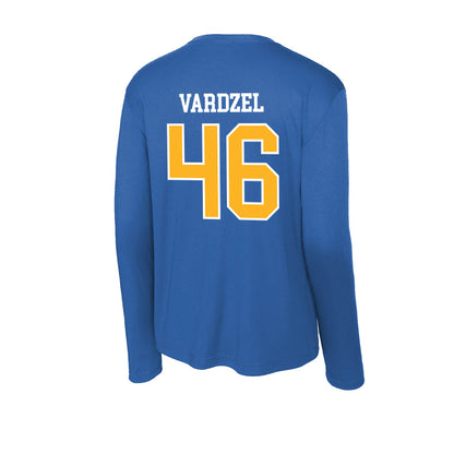 Pittsburgh - NCAA Football : John Vardzel - Activewear Long Sleeve T-Shirt-1