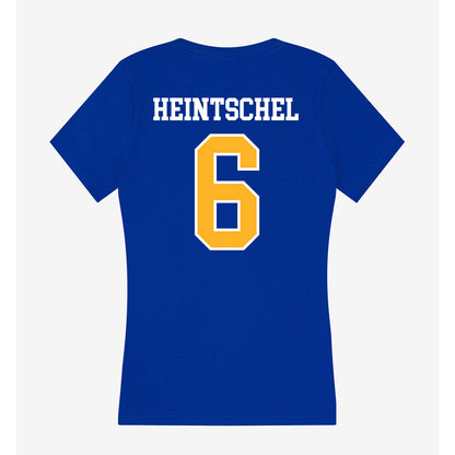 Pittsburgh - NCAA Football : Mason Heintschel - Women's V-Neck T-Shirt-1