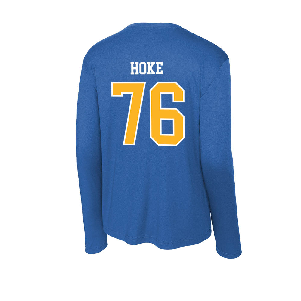 Pittsburgh - NCAA Football : Lincoln Hoke - Activewear Long Sleeve T-Shirt-1