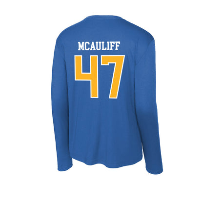 Pittsburgh - NCAA Baseball : Daniel McAuliff - Activewear Long Sleeve T-Shirt-1