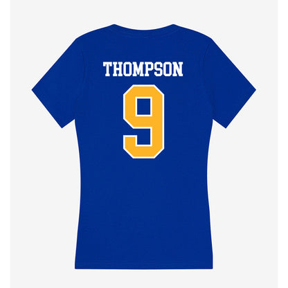 Pittsburgh - NCAA Women's Volleyball : Trinity Thompson - Women's V-Neck T-Shirt-1