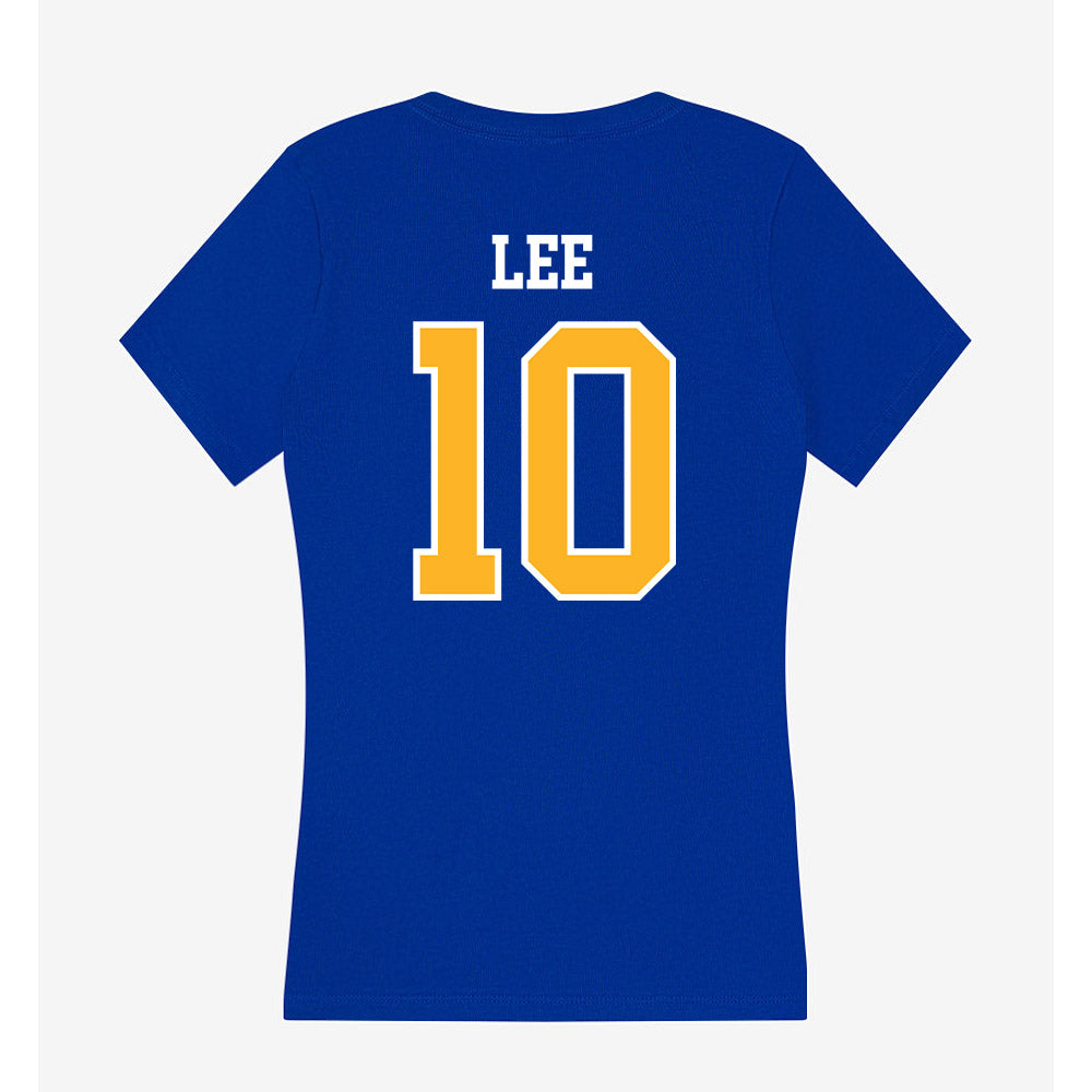 Pittsburgh - NCAA Football : Censere Lee - Women's V-Neck T-Shirt-1