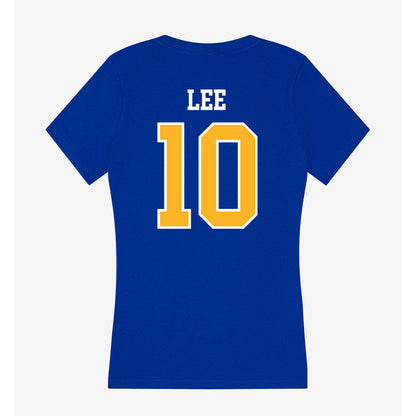Pittsburgh - NCAA Football : Censere Lee - Women's V-Neck T-Shirt-1