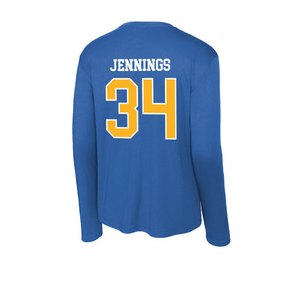 Pittsburgh - NCAA Football : Marcus Jennings - Activewear Long Sleeve T-Shirt-1