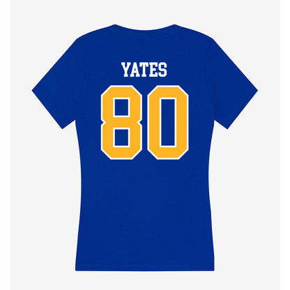 Pittsburgh - NCAA Football : Bryce Yates - Women's V-Neck T-Shirt-1