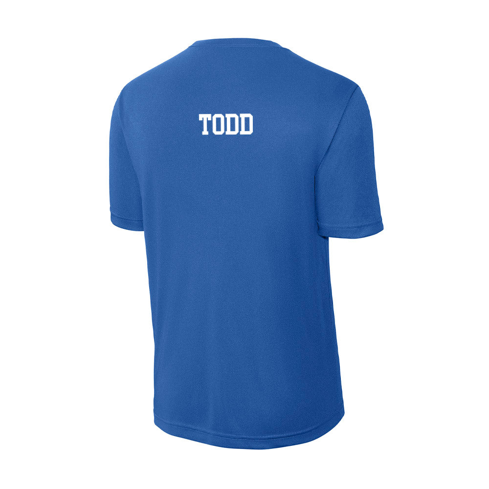 Pittsburgh - NCAA Women's Gymnastics : Emily Todd - Activewear T-Shirt-1