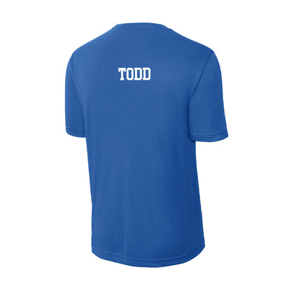 Pittsburgh - NCAA Women's Gymnastics : Emily Todd - Activewear T-Shirt-1