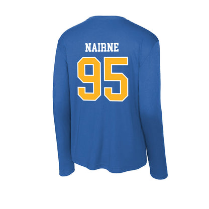 Pittsburgh - NCAA Football : Eliyt Nairne - Activewear Long Sleeve T-Shirt-1