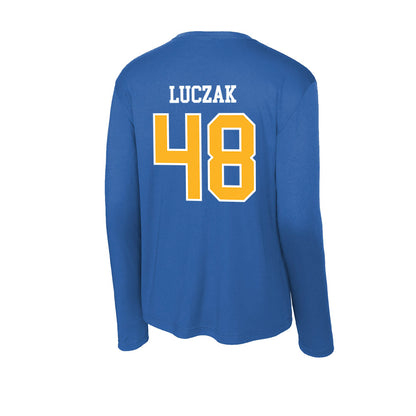 Pittsburgh - NCAA Baseball : Andrew Luczak - Activewear Long Sleeve T-Shirt-1
