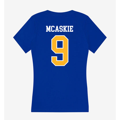 Pittsburgh - NCAA Baseball : Aidan McAskie - Women's V-Neck T-Shirt-1