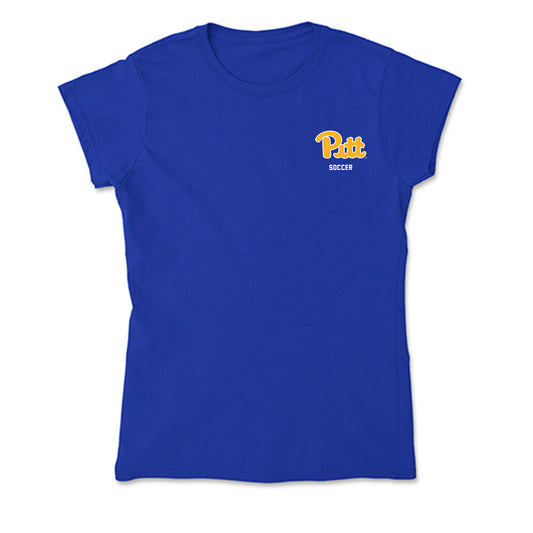 Pittsburgh - NCAA Women's Soccer : Savannah Johnson - Soft Style Women’s T-Shirt-0
