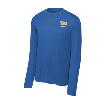 Pittsburgh - NCAA Women's Gymnastics : Isabella Woods - Activewear Long Sleeve T-Shirt-0