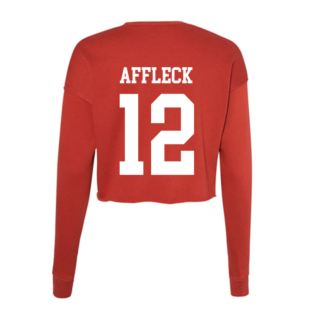 Utah - NCAA Women's Soccer : Abby Affleck - Women's Cropped Crew Fleece-1