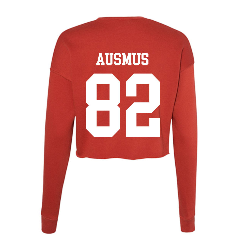 Utah - NCAA Football : Max Ausmus - Women's Cropped Crew Fleece-1