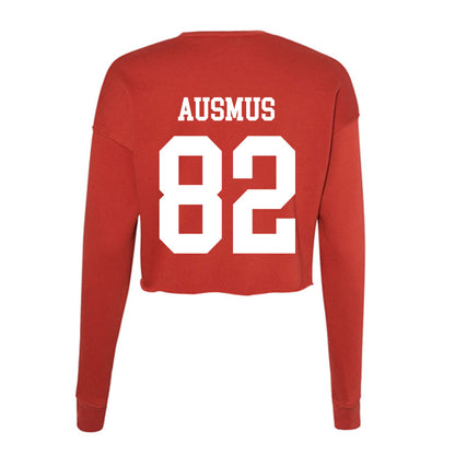 Utah - NCAA Football : Max Ausmus - Women's Cropped Crew Fleece-1