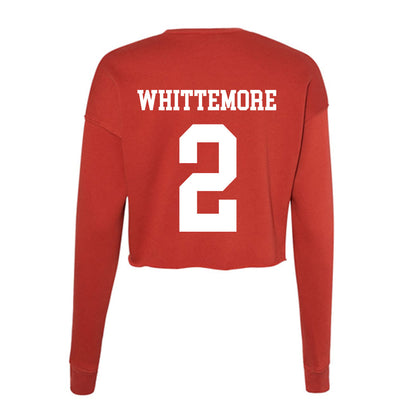 Utah - NCAA Football : Creed Whittemore - Women's Cropped Crew Fleece-1