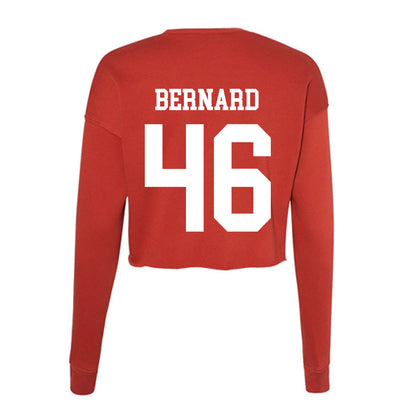 Utah - NCAA Football : Mauka Bernard - Women's Cropped Crew Fleece-1