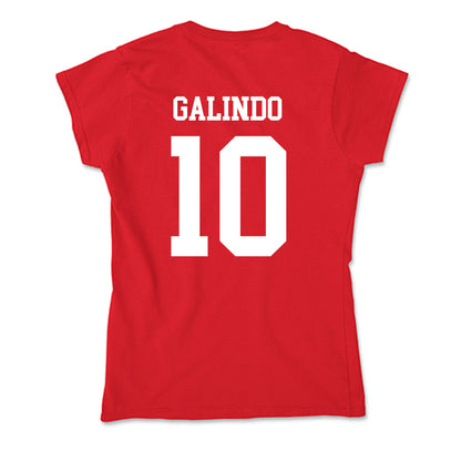 Utah - NCAA Baseball : David Galindo - Soft Style Women’s T-Shirt-1