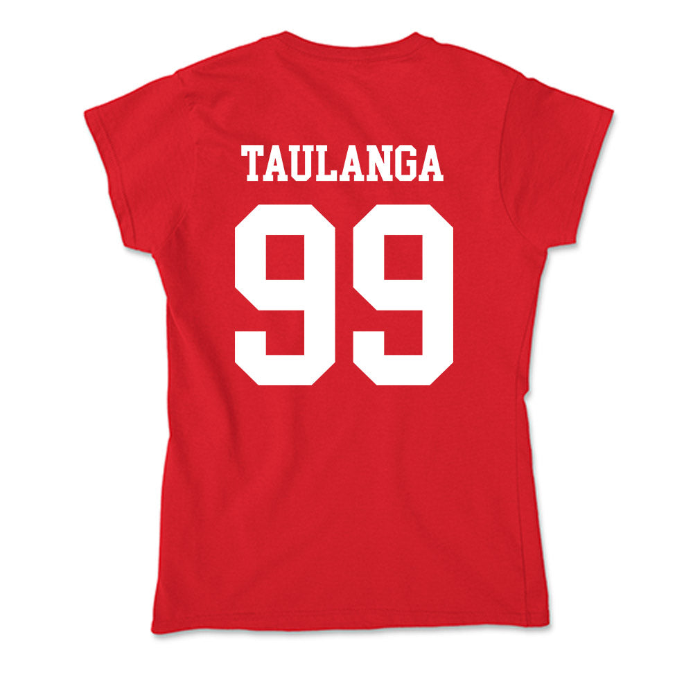 Utah - NCAA Football : Semi Taulanga - Soft Style Women’s T-Shirt-1