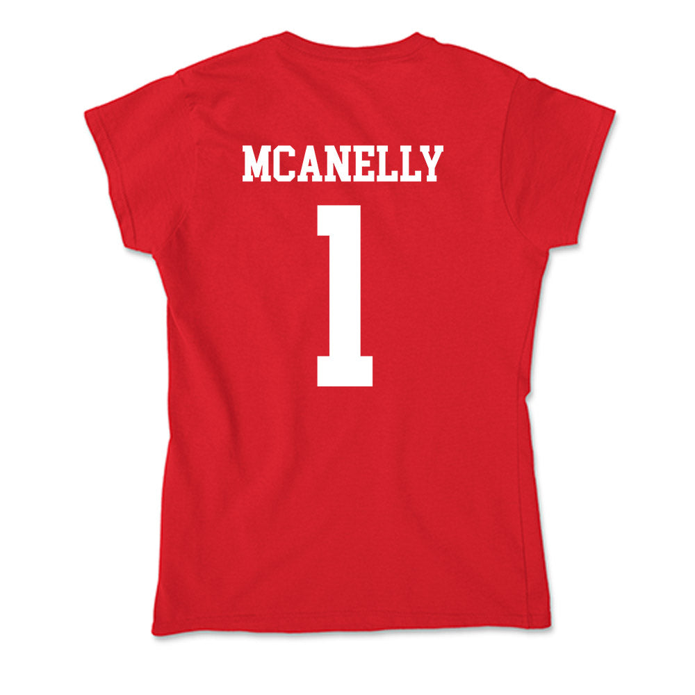 Utah - NCAA Baseball : Colter McAnelly - Soft Style Women’s T-Shirt-1