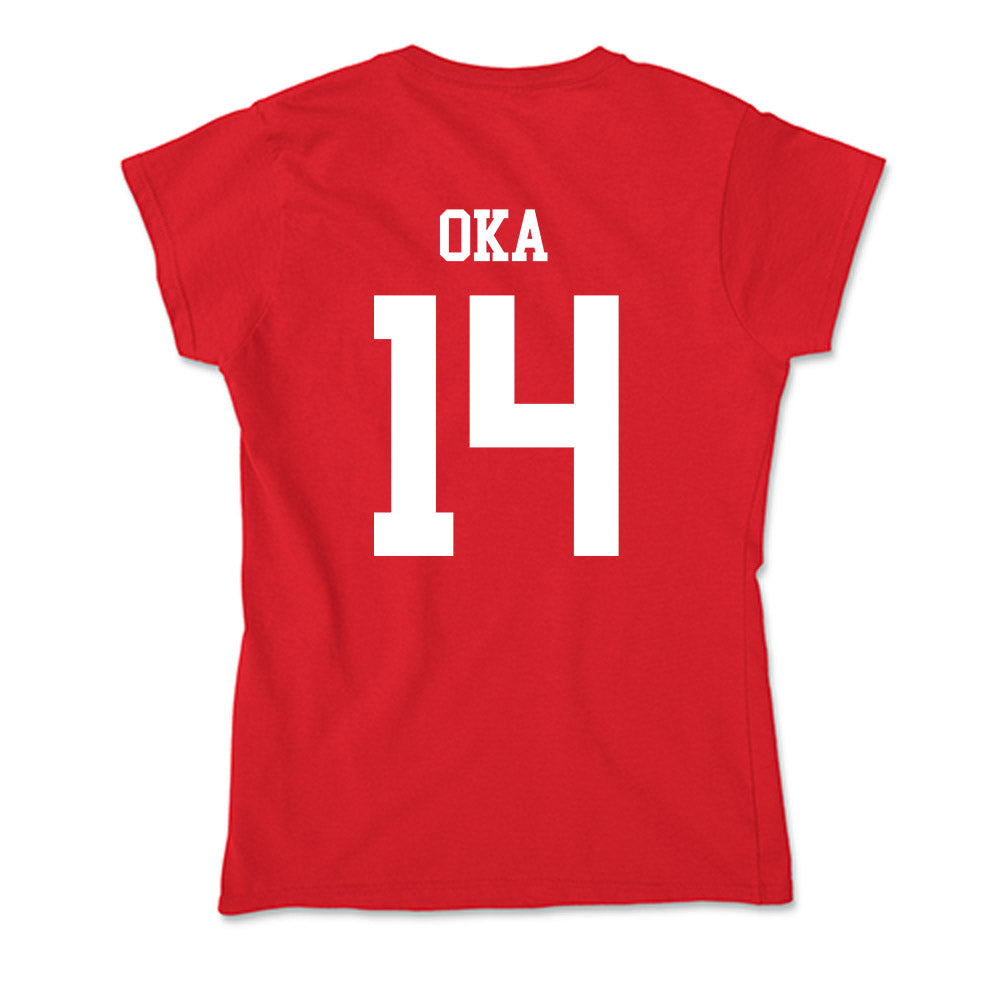 Utah - NCAA Women's Soccer : Julia Oka - Soft Style Women’s T-Shirt-1