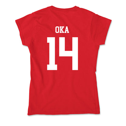 Utah - NCAA Women's Soccer : Julia Oka - Soft Style Women’s T-Shirt-1
