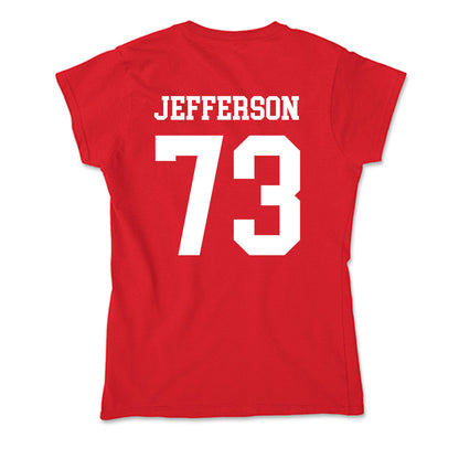 Utah - NCAA Football : Cedric Jefferson - Soft Style Women’s T-Shirt-1