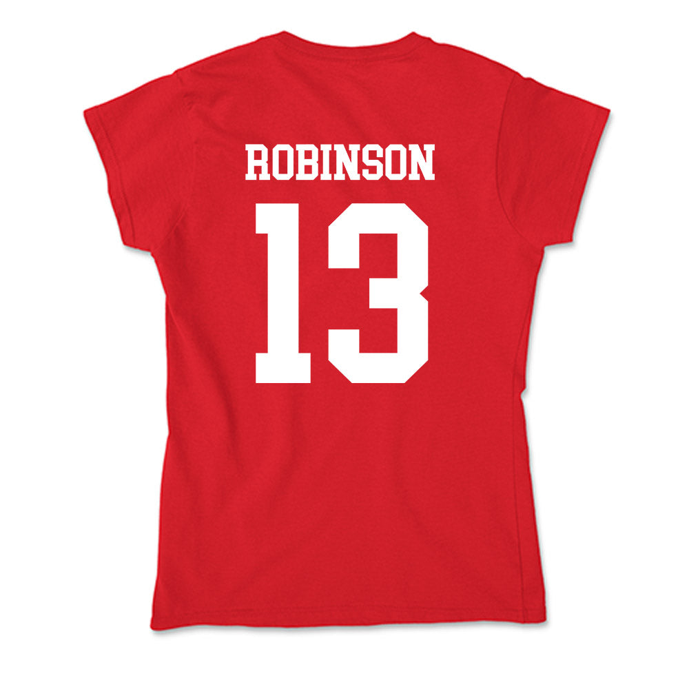 Utah - NCAA Women's Volleyball : Madelyn Robinson - Soft Style Women’s T-Shirt-1