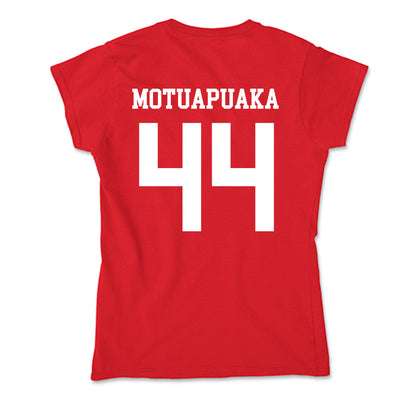 Utah - NCAA Football : Sione Motuapuaka - Soft Style Women’s T-Shirt-1