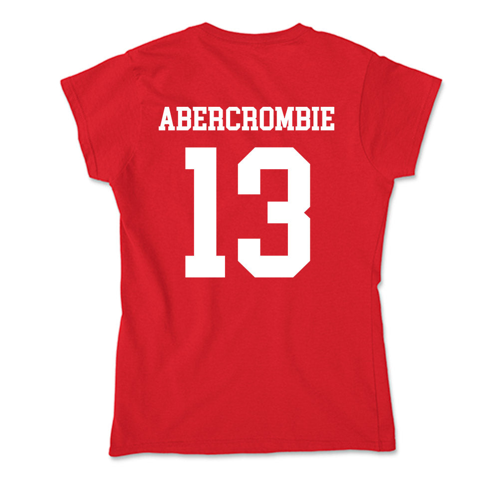 Utah - NCAA Baseball : Justin Abercrombie - Soft Style Women’s T-Shirt-1