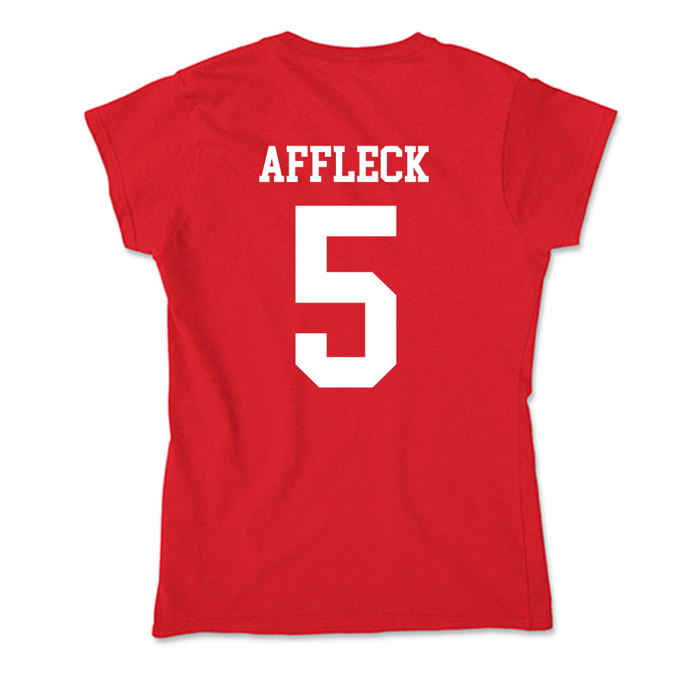 Utah - NCAA Women's Soccer : Abby Affleck - Soft Style Women’s T-Shirt-1