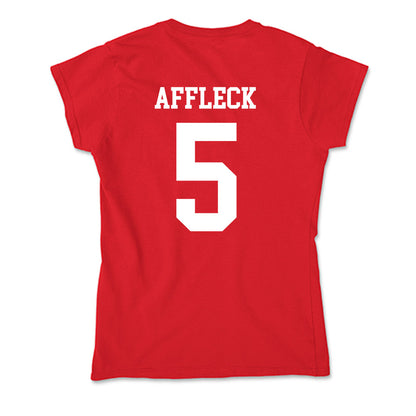 Utah - NCAA Women's Soccer : Abby Affleck - Soft Style Women’s T-Shirt-1