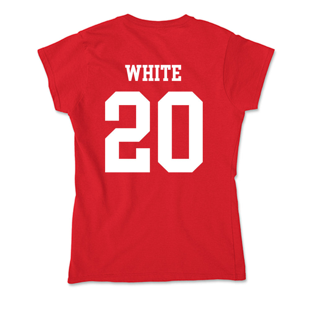 Utah - NCAA Women's Soccer : Sophie White - Soft Style Women’s T-Shirt-1