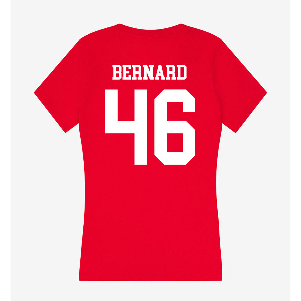 Utah - NCAA Football : Mauka Bernard - Women's V-Neck T-Shirt-1