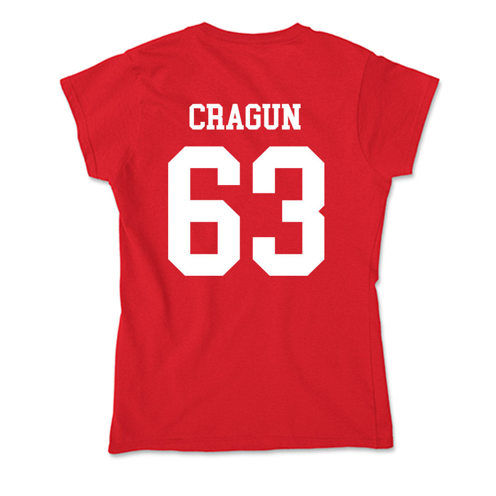 Utah - NCAA Football : Tanner Cragun - Soft Style Women’s T-Shirt-1
