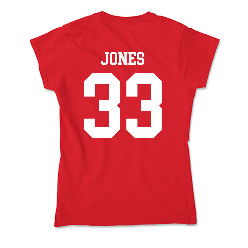 Utah - NCAA Baseball : Easton Jones - Soft Style Women’s T-Shirt-1
