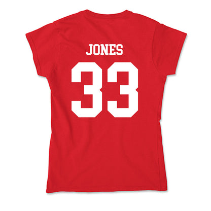 Utah - NCAA Baseball : Easton Jones - Soft Style Women’s T-Shirt-1