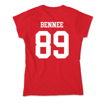 Utah - NCAA Football : Noah Bennee - Soft Style Women’s T-Shirt-1