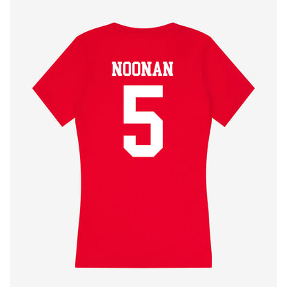 Utah - NCAA Baseball : Nevan Noonan - Women's V-Neck T-Shirt-1