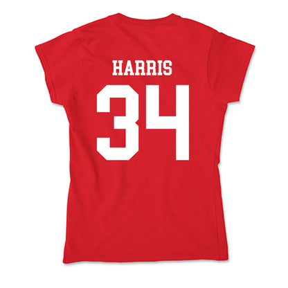 Utah - NCAA Baseball : Malik Harris - Soft Style Women’s T-Shirt-1