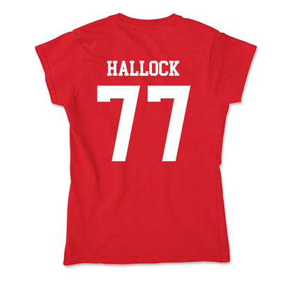 Utah - NCAA Football : Nick Hallock - Soft Style Women’s T-Shirt-1